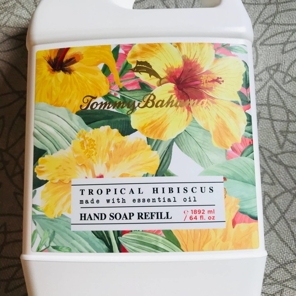 Tommy Bahama TROPICAL HIBISCUS Hand Soap Refill 64 fl oz NEW